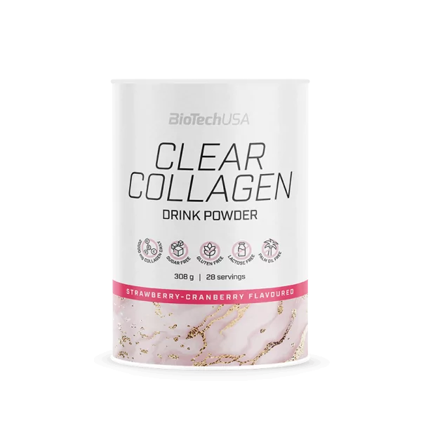BiotechUSA Clear Collagen drink powder 308g