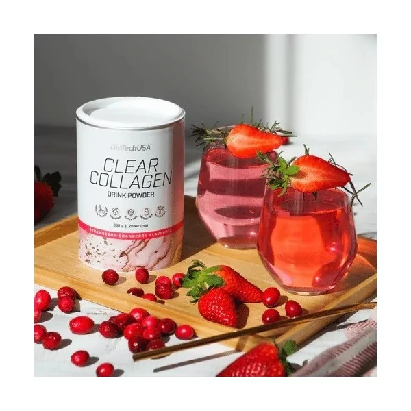 BiotechUSA Clear Collagen drink powder 308g