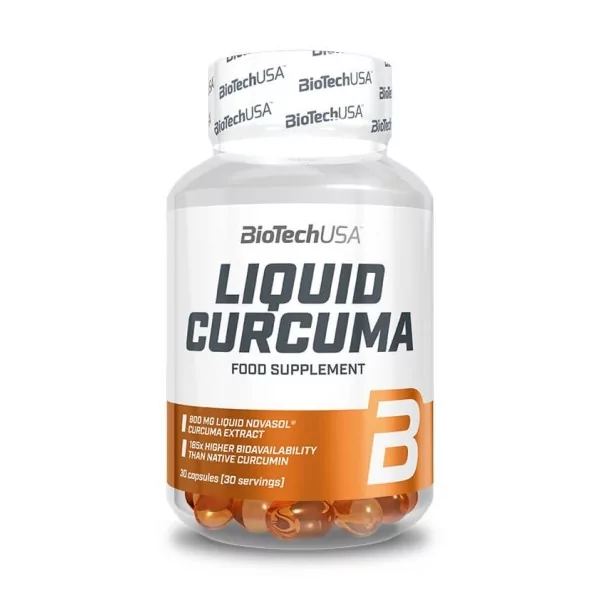 BiotechUSA Liquid Curcuma 30 capsules