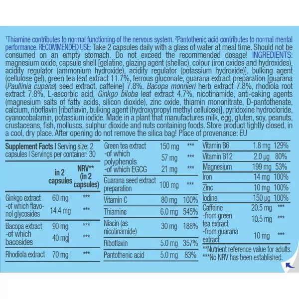 BiotechUSA Neuro 60 capsules
