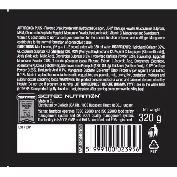Scitec Nutrition Arthroxon Plus (320 g)