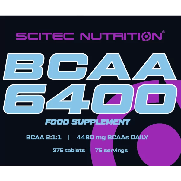 Scitec Nutrition BCAA 6400 (375 tab.)