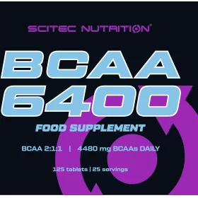 Scitec Nutrition BCAA 6400 (125 tab.)