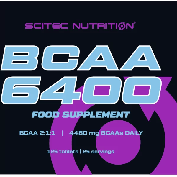 Scitec Nutrition BCAA 6400 (125 tab.)