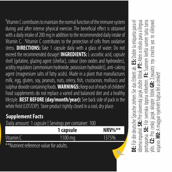 Scitec Nutrition C1000 + Bioflavonoids (100 caps)