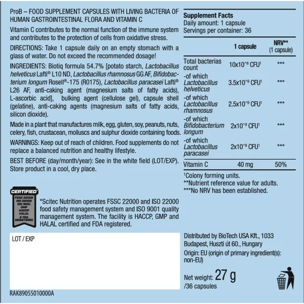 Scitec Nutrition ProB (36 caps)