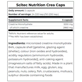 Scitec Nutrition Crea Caps (250 caps)