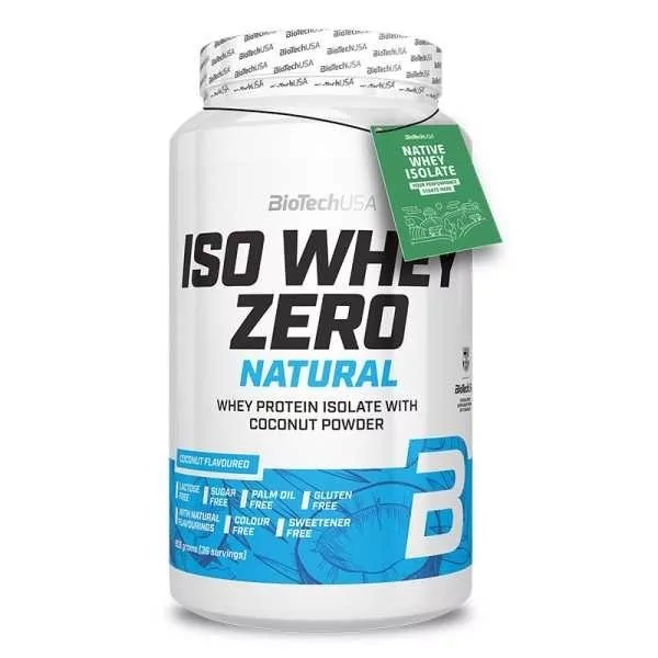 BiotechUSA Iso Whey Zero Natural 908g