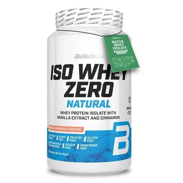 BiotechUSA Iso Whey Zero Natural 908g