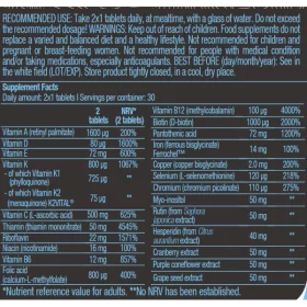 BiotechUSA Multivitamin For Women from organic sources 60 tablets