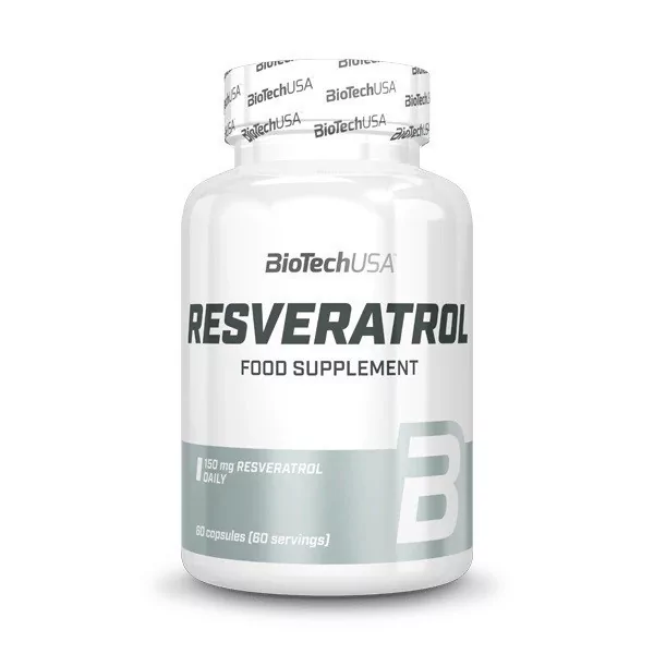 BiotechUSA Resveratrol 60 kapsula