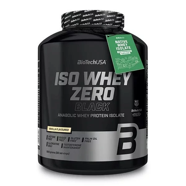 BiotechUSA Iso Whey Zero Black 1.8kg
