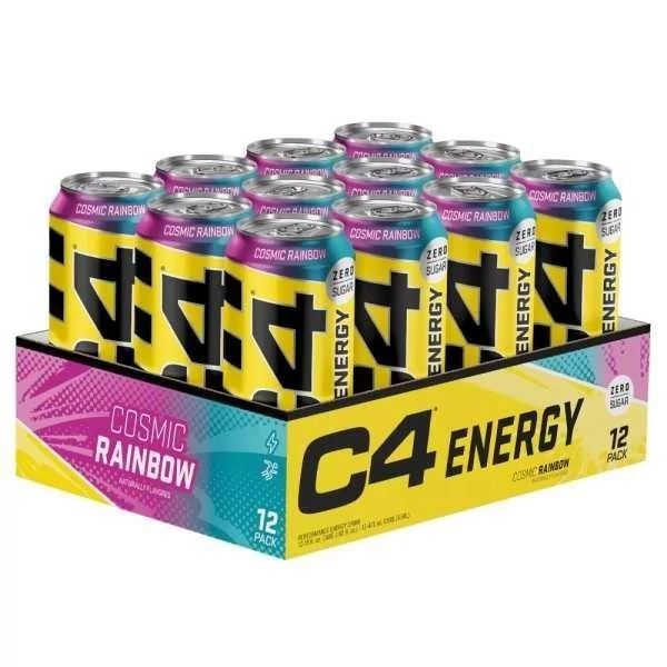 CELLUCOR Cellucor C4 Explosive Zero Sugar Energy Drink Box (12 Cans)