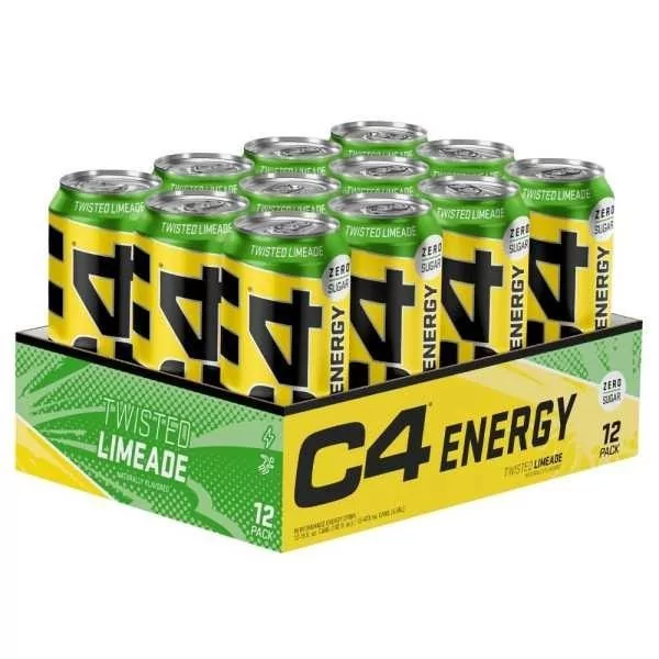 CELLUCOR Cellucor C4 Explosive Zero Sugar Energy Drink Box (12 Cans)