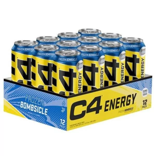 CELLUCOR Cellucor C4 Explosive Zero Sugar Energy Drink Box (12 Cans)