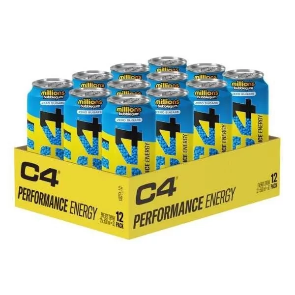 CELLUCOR Cellucor C4 Explosive Zero Sugar Energy Drink Box (12 Cans)