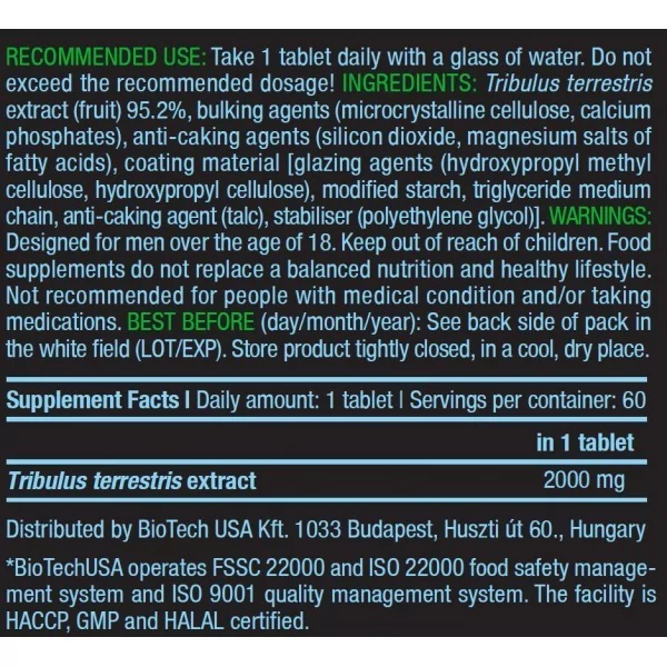 BiotechUSA Tribooster