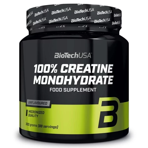 BiotechUSA 100% Creatine Monohydrate 300g