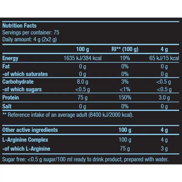 BiotechUSA L-Arginine Powder