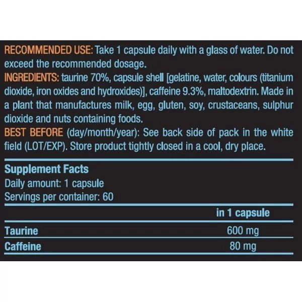 BiotechUSA Caffeine&Taurine