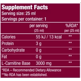 BiotechUSA L-Carnitine 3000 20x25ml