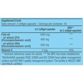 BiotechUSA Mega Omega 3
