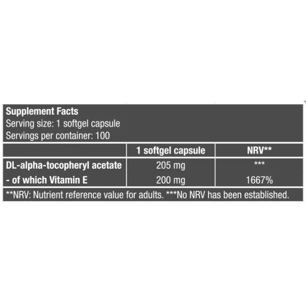 BiotechUSA Vitamin E