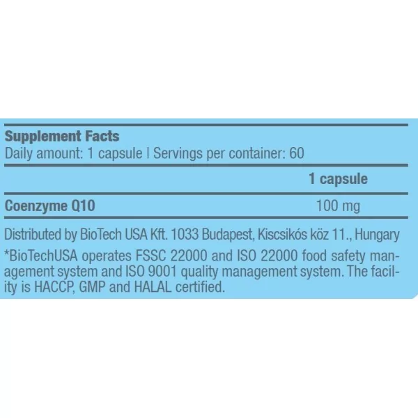 BiotechUSA Q10 Coenzyme