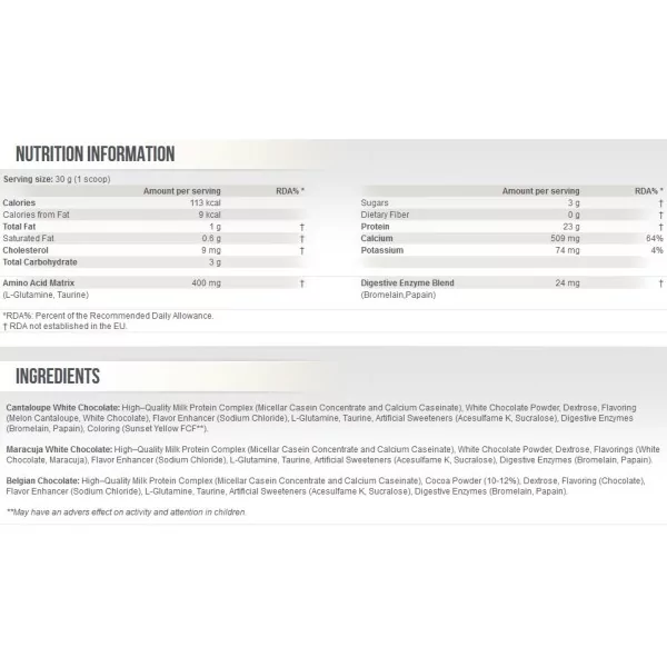 Scitec Nutrition 100% CASEIN COMPLEX* 2.3kg