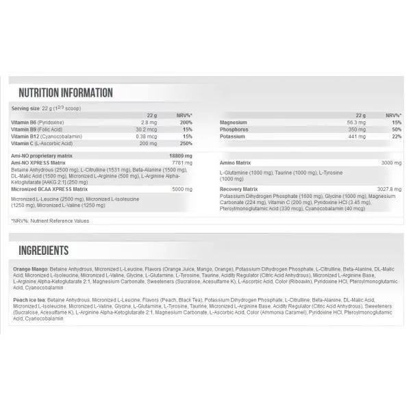 Scitec Nutrition Ami-NO Xpress