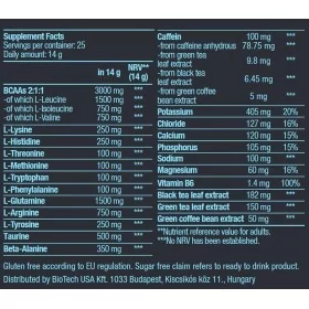 BiotechUSA Amino Energy Zero with Electrolytes 360 g