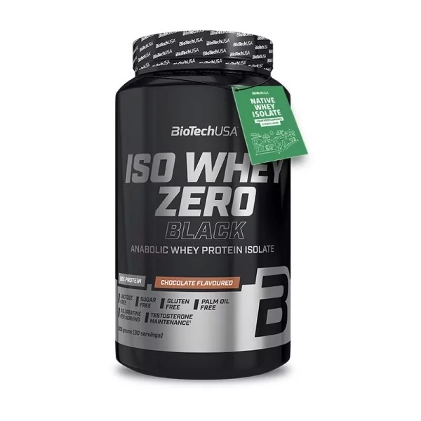 BiotechUSA Iso Whey Zero Black 908g