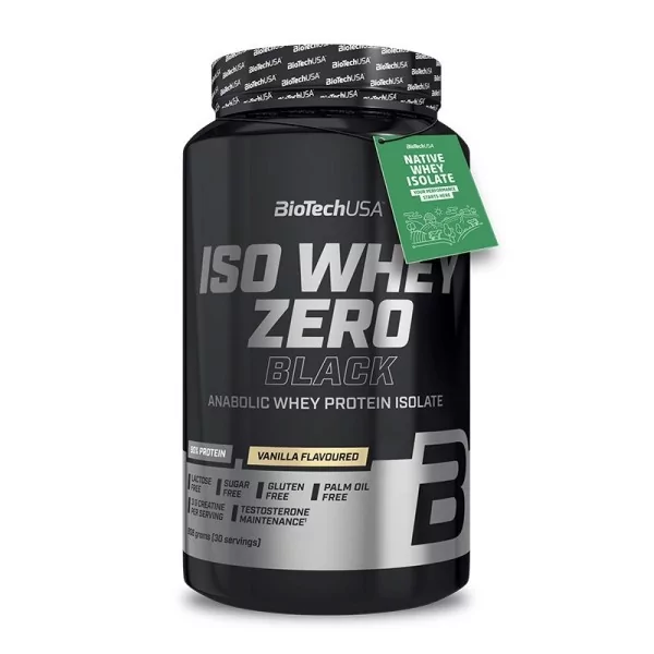 BiotechUSA Iso Whey Zero Black 908g