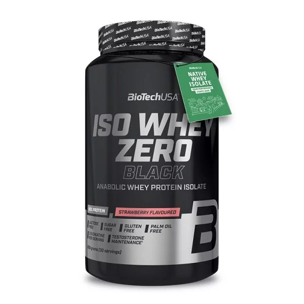 BiotechUSA Iso Whey Zero Black 908g