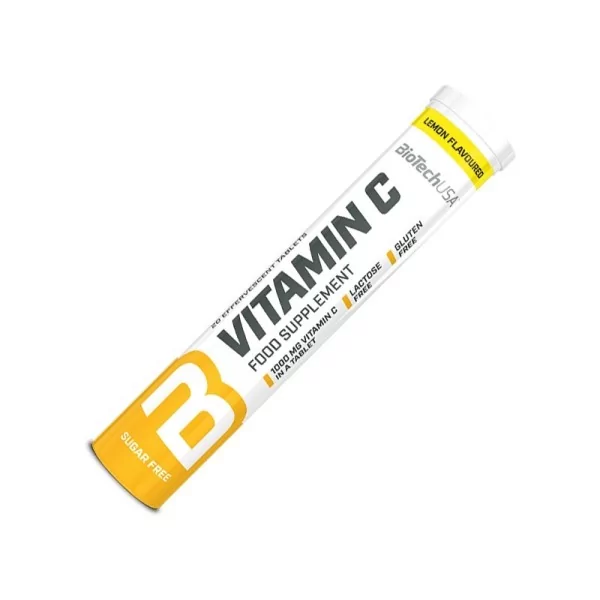 BiotechUSA VITAMIN C EFFERVESCENT TABLETS