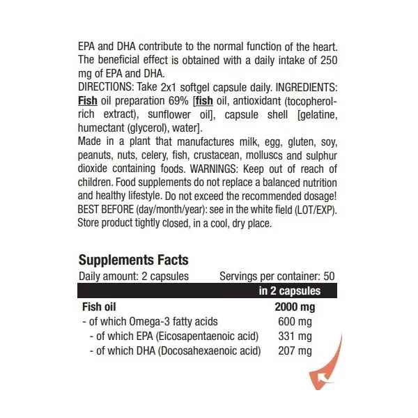 Scitec Nutrition Omega 3 (100 g.c.)