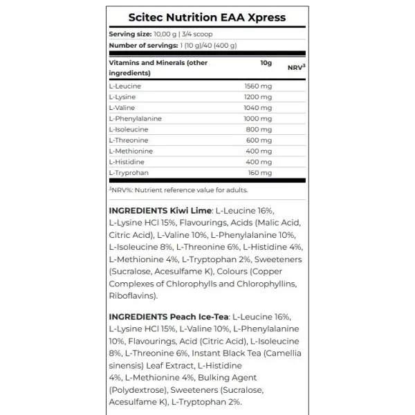 Scitec Nutrition EAA Xpress (400 gr.)