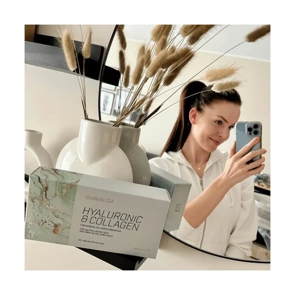 BiotechUSA Hyaluronic&Collagen 120 capsules